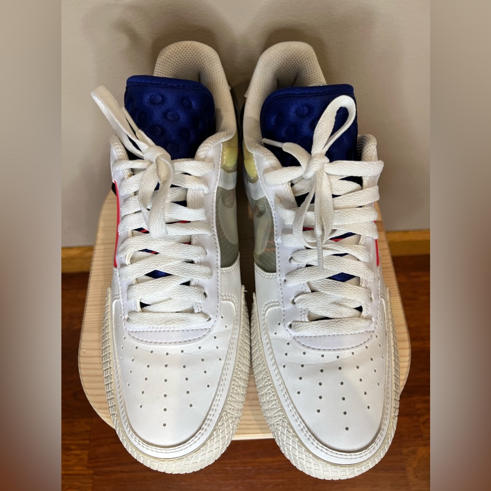 Nike Air Force 1 Low Drop Type GS Summit White No. 354 Men’s Size 8. - Picture 9 of 13